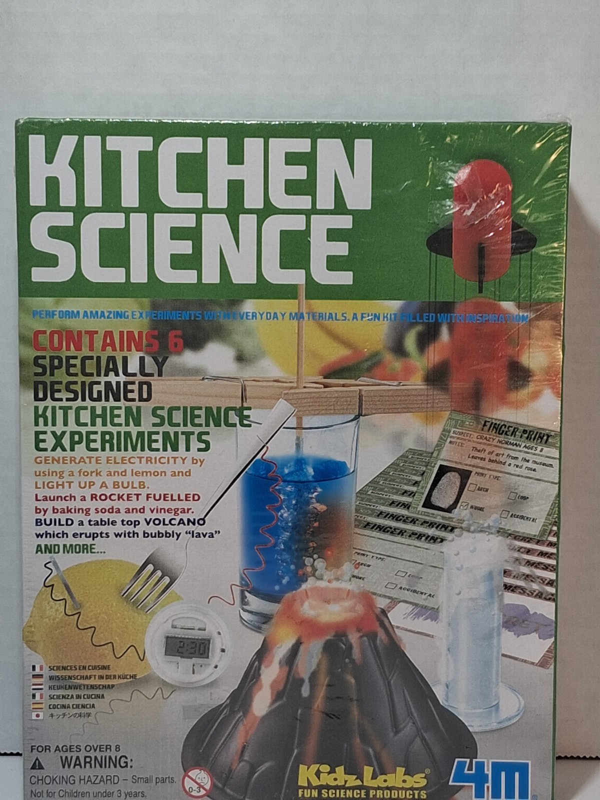 Kitchen Science Kit – DIY Chemistry Experiment Lab Stem Toys Gift For Any New IB