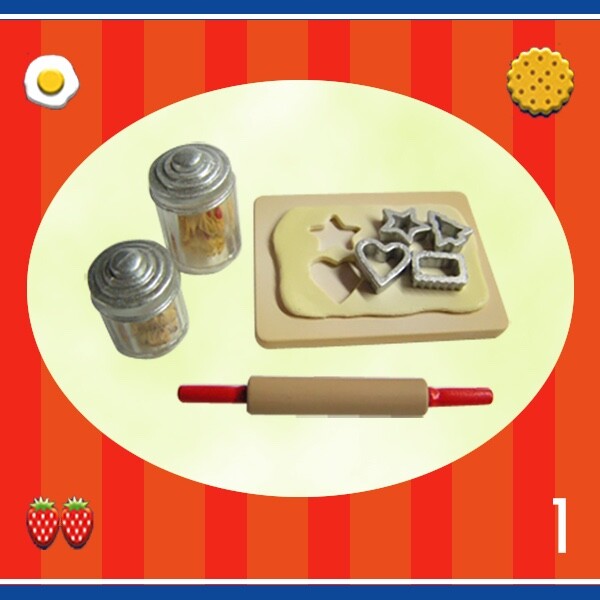 Rare 2004 Re-Ment Baking Petite Kitchen Cooking Class (Sold individually)