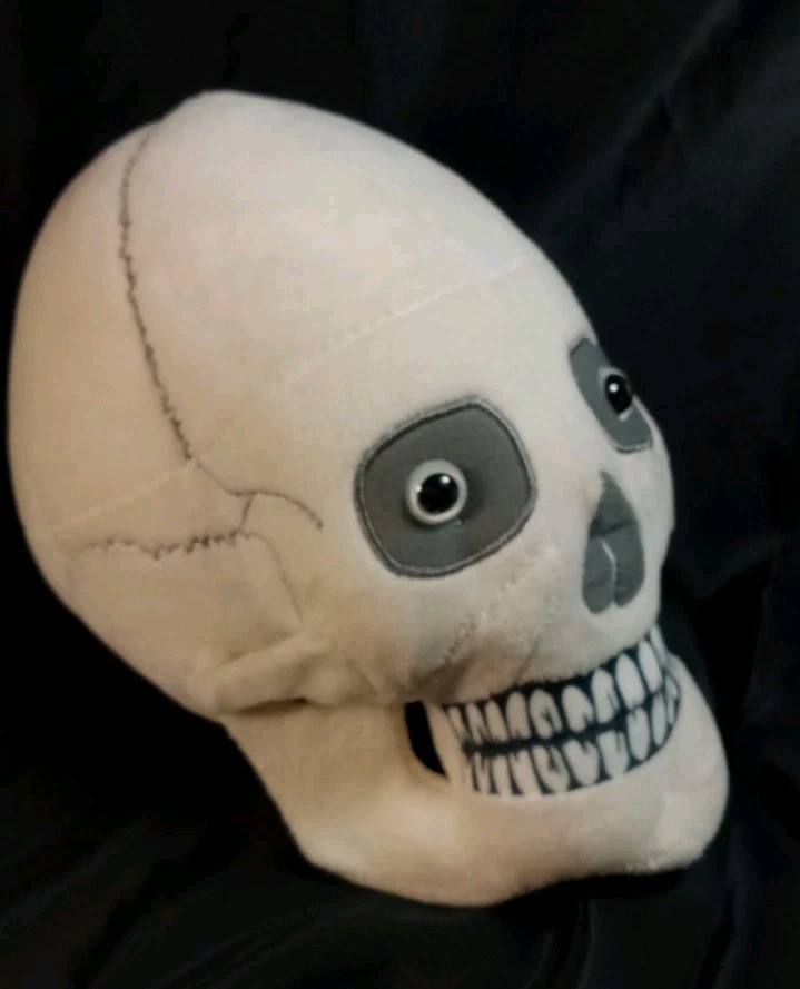 SKULL~ GIANTmicrobes Plush – Skull by Drew Oliver 💀🎃