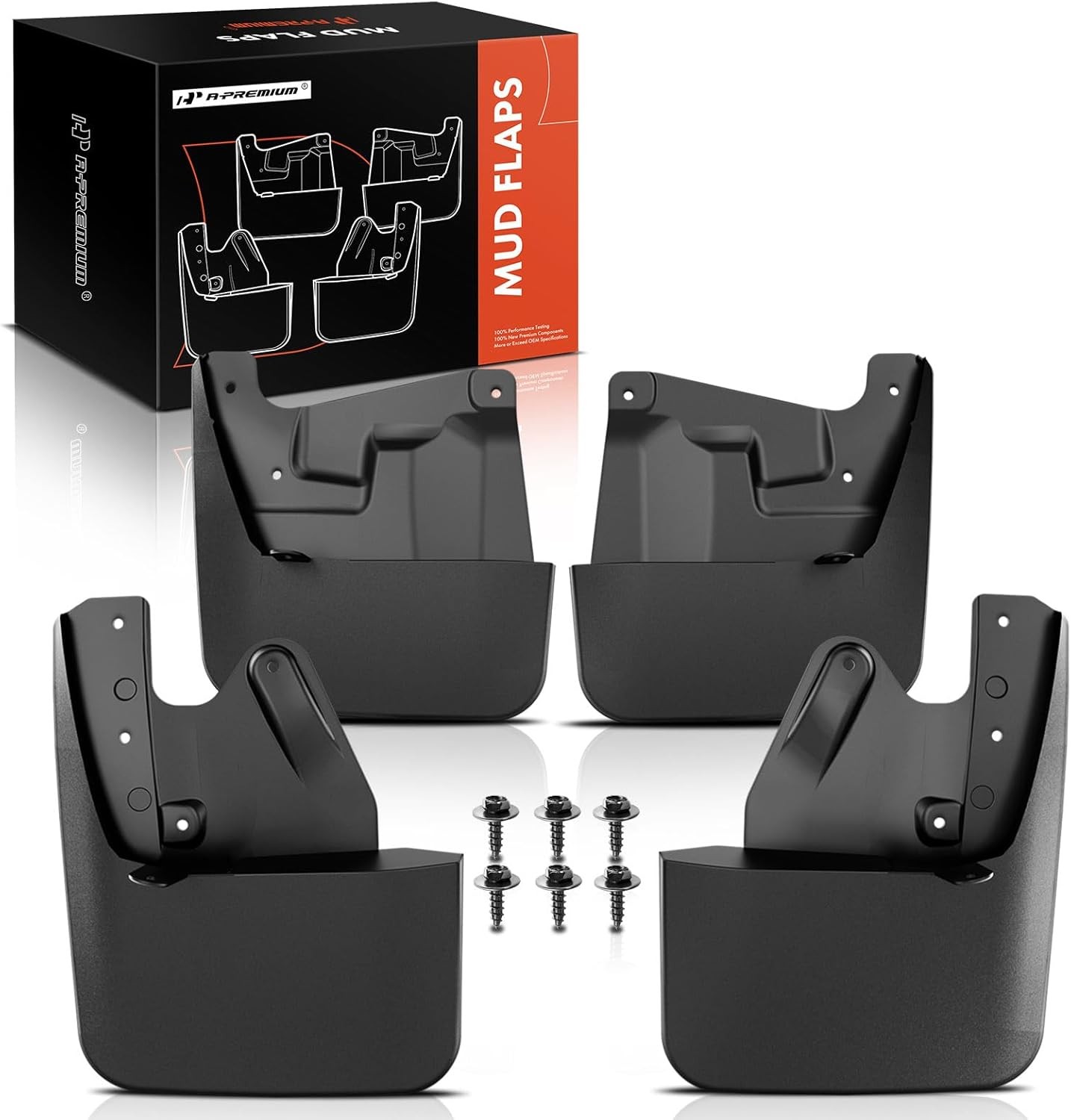 A-Premium Mud Flaps Compatible with Toyota Tundra 2022 2023 2024 2025 2026, Spla