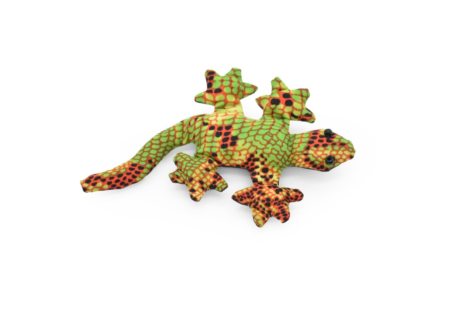 Gecko, Lizard, Green, Hand Made Thailand Sand Creatures, Toy, Paper Weight 3″