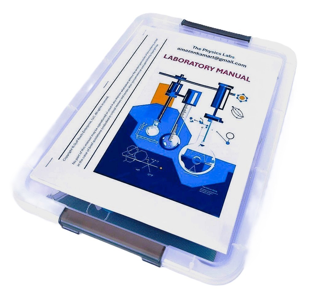 Mechanics Physics Labs Set with Step-by-Step Lab Manual for Home/Online Students