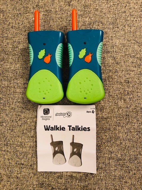 Educational Insights Geosafari Jr. Walkie Talkies (Excellent, Used Only Once)