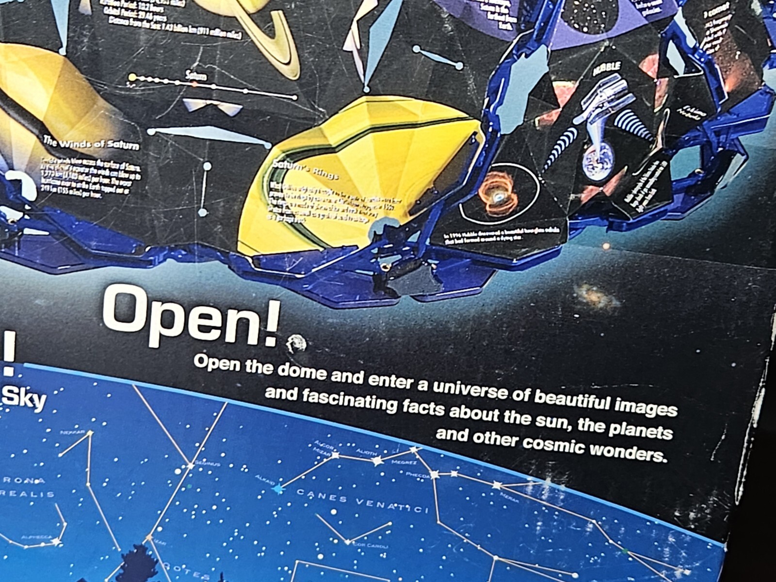 2002 HOBERMAN SPACE DISCOVER DOME Astrology Science Learning Toy Solar System