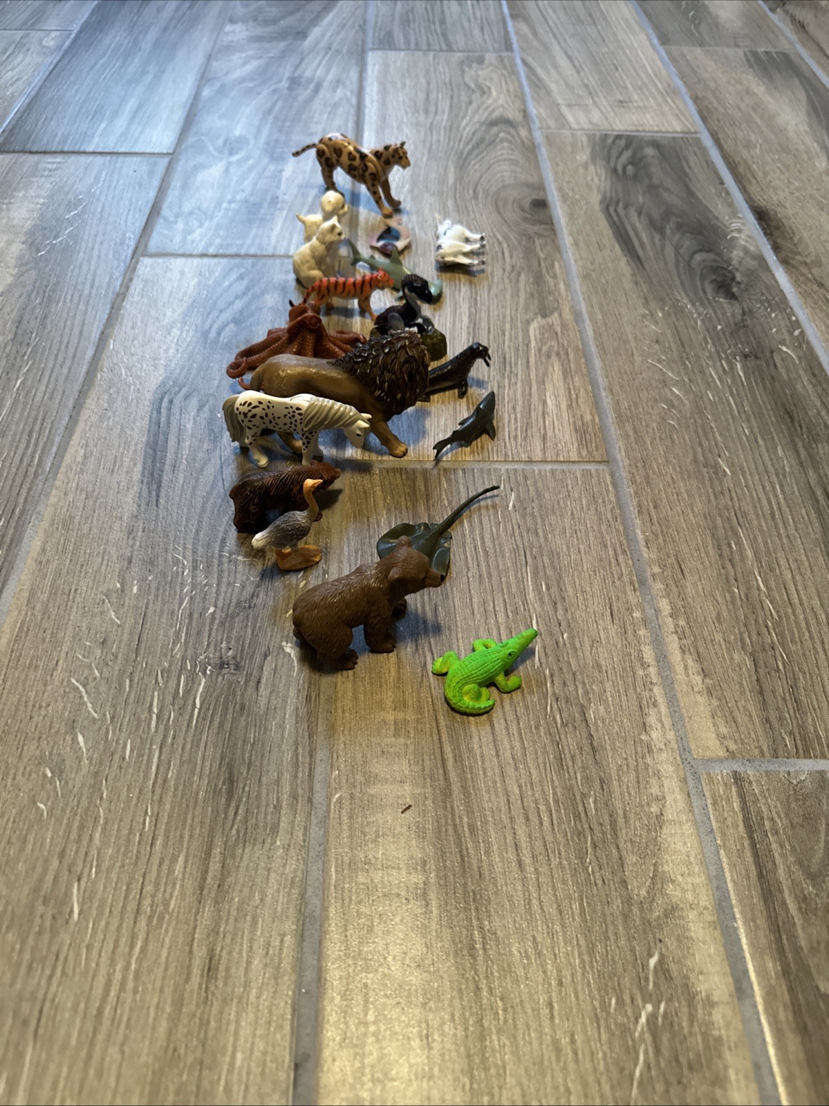 Huge Lot of Animals Insects Bugs Fish 12 Oz Of Plastic Rubber Small Medium Sized