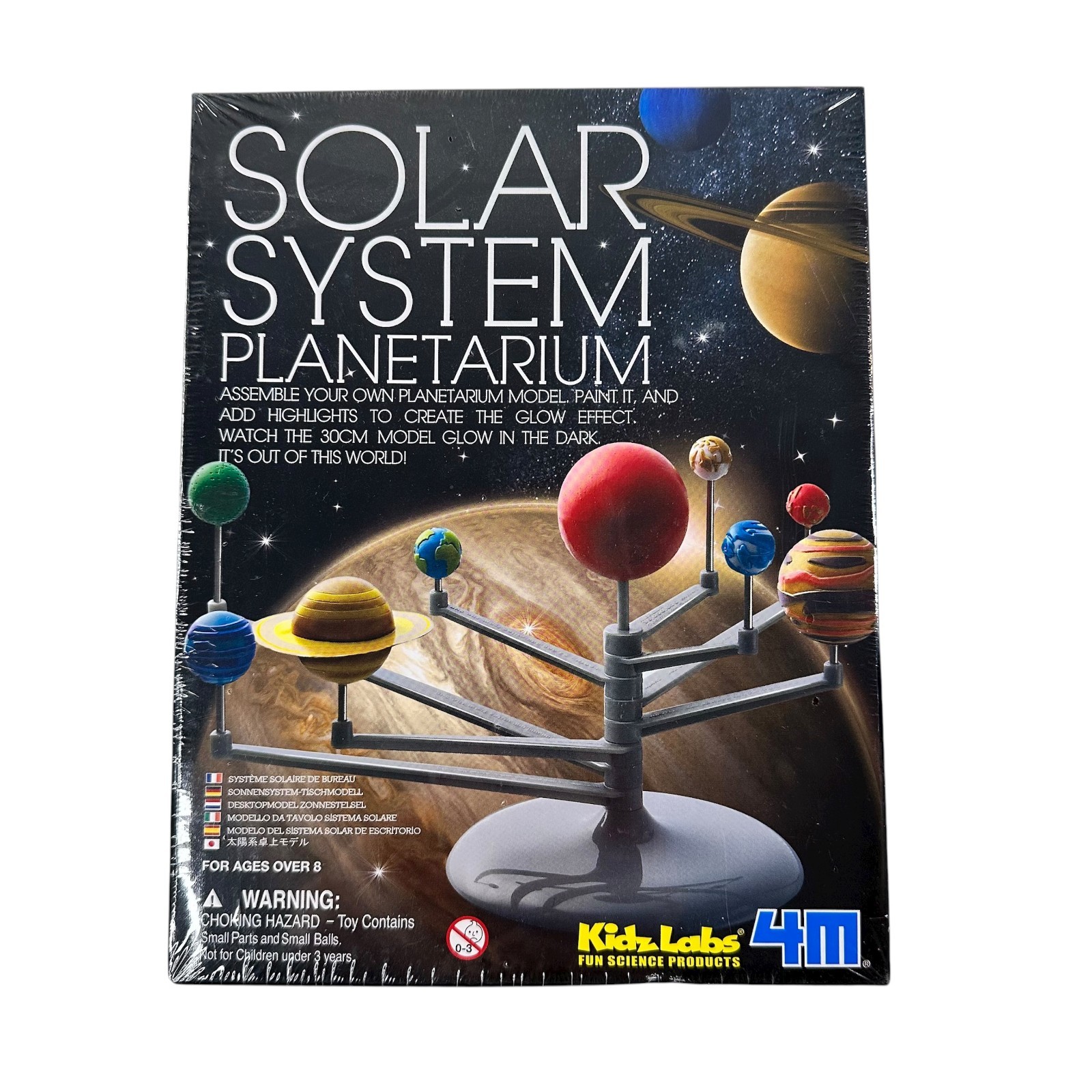 4M KidzLabs Solar System Planetarium Model Kit NEW Sealed STEM Science Toy Gift