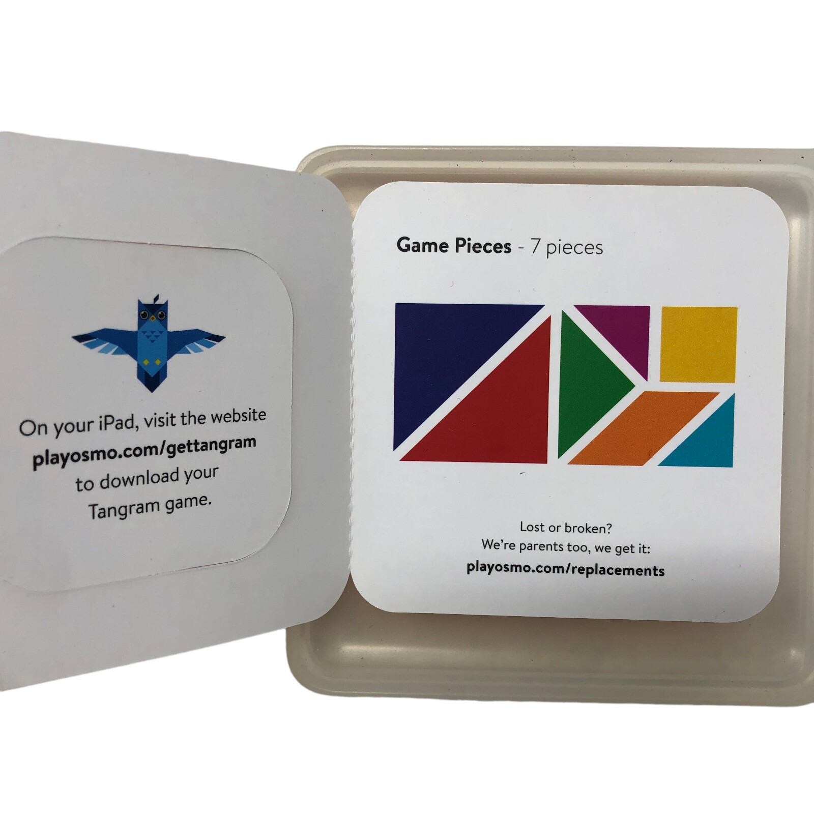 Osmo Tangram Interactive Educational Tool for iPad Kid Learning Game Puzzle