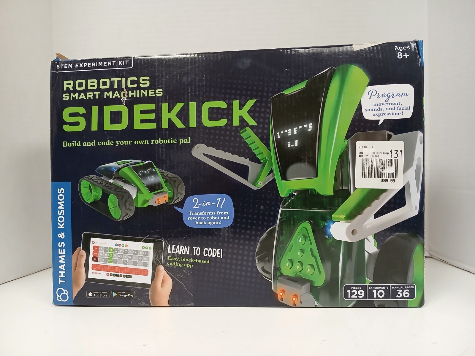 Thames & Kosmos Sidekick Robotics Smart Machine Toy Ages 8+