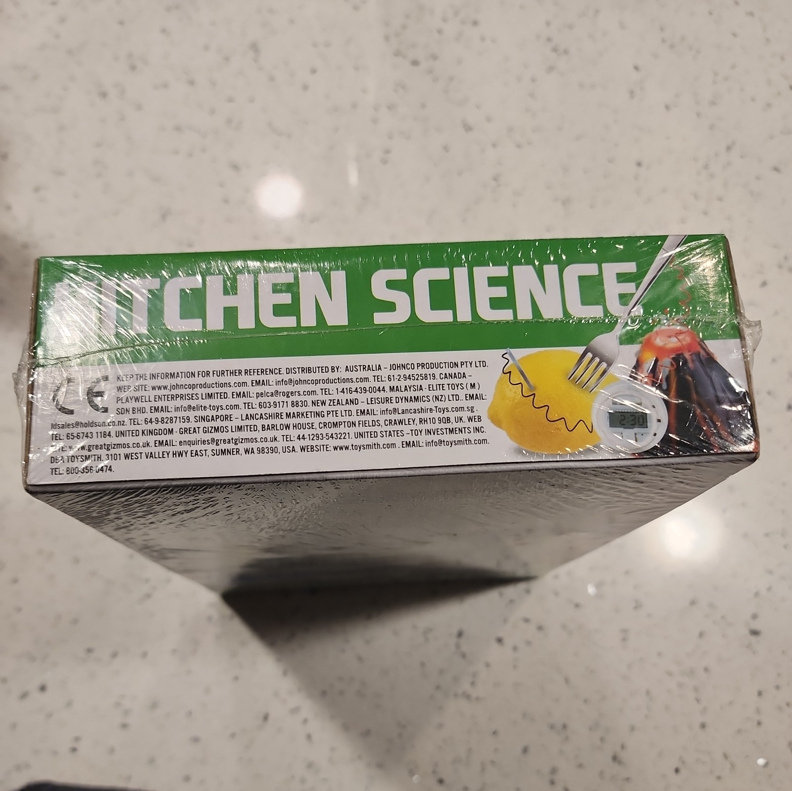 Kidz Labs Kitchen Science 6 Experiments Volcano Rocket Launch etc New Sealed