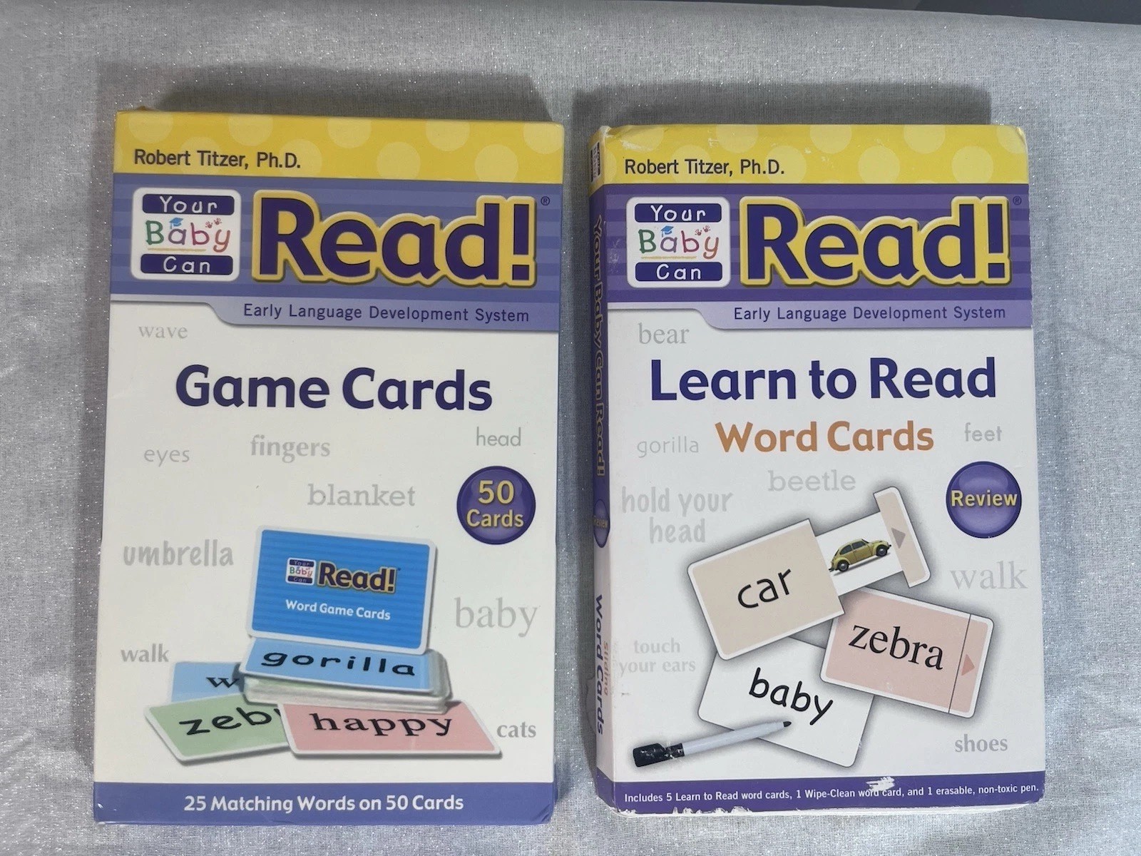 Your Baby Can Read Early Language Development System Word REVIEW & 50 Game Cards