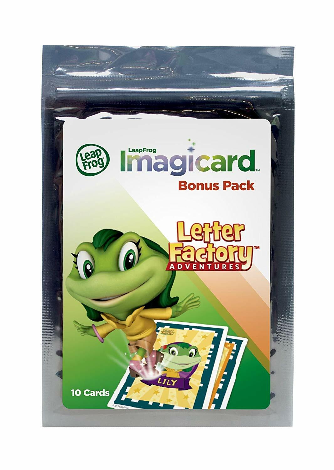 LeapFrog Letter Factory Imagicard Learning Game Booster Pack