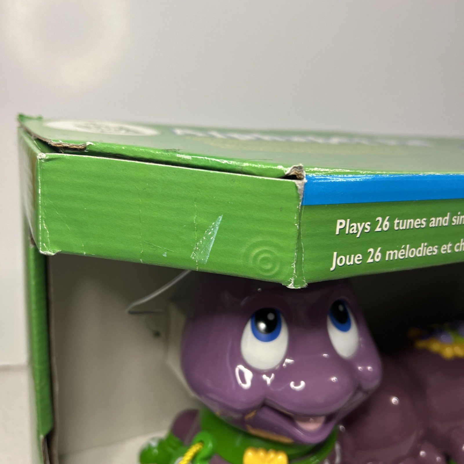 Leap Frog Alphabet Pal Pull Along Purple Talking Musical Caterpillar 2001 NEW