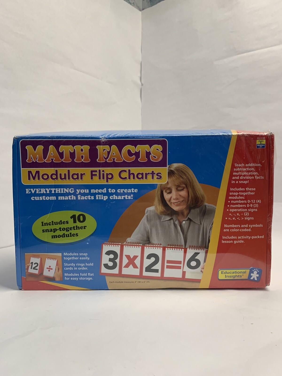 Math Facts Modular Flip Charts Educational Insights Homeschool with Lesson Guide