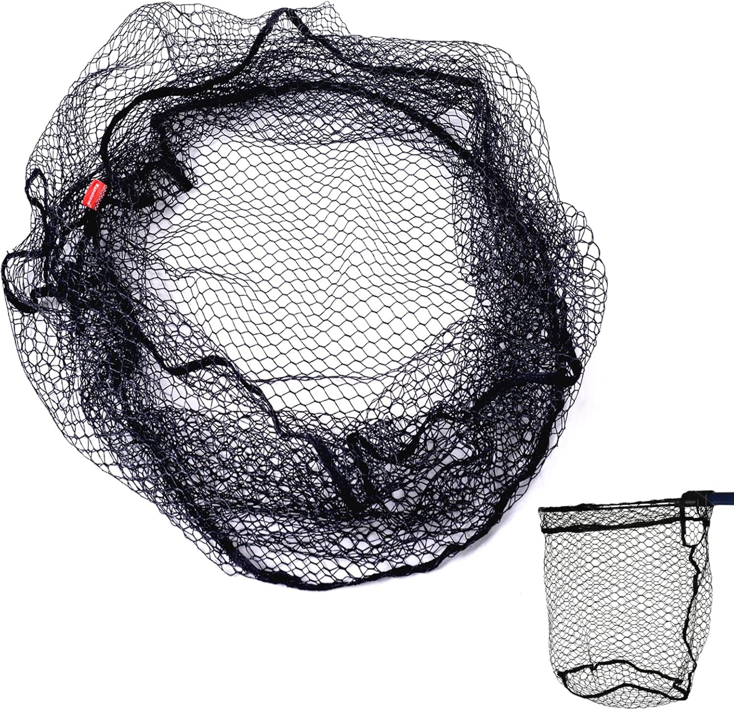 Rubber Coated Replacement Fishing Net Hook Resist for Landing Net, 24″ to 36″…