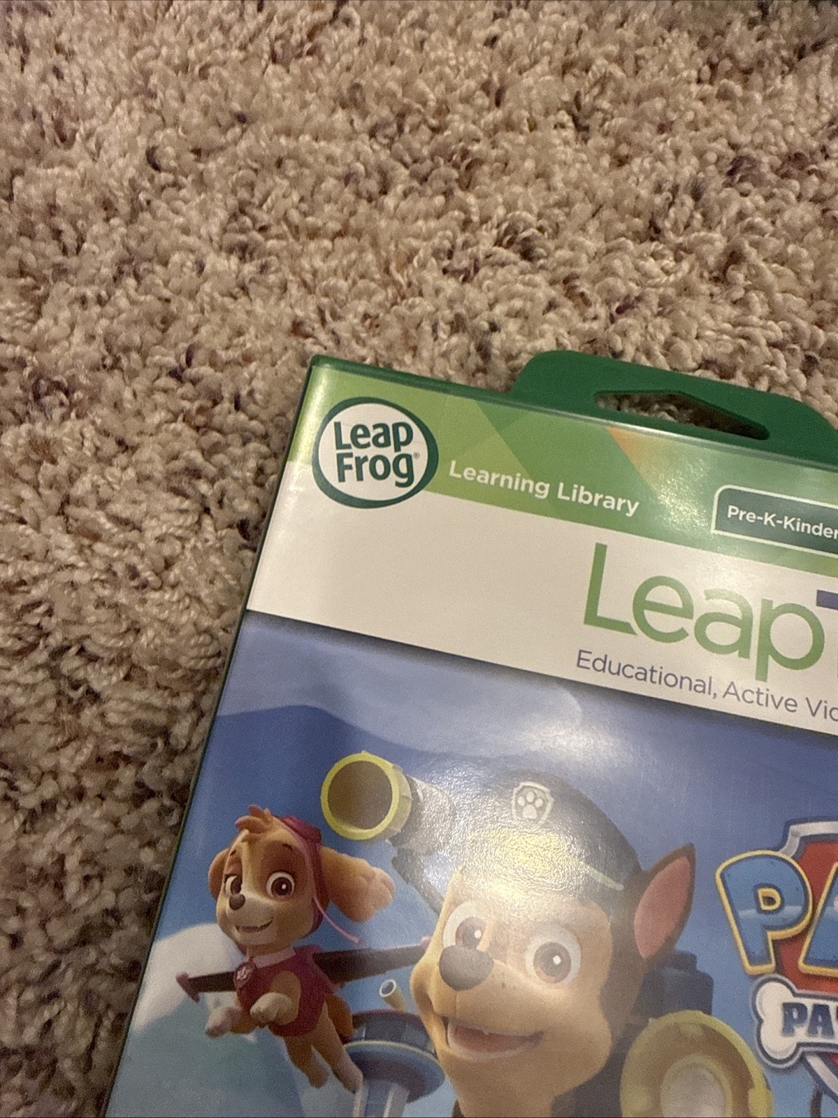 Leap Frog Leap TV Paw Patrol Nickelodeon Science Video Game Pre-K New Sealed