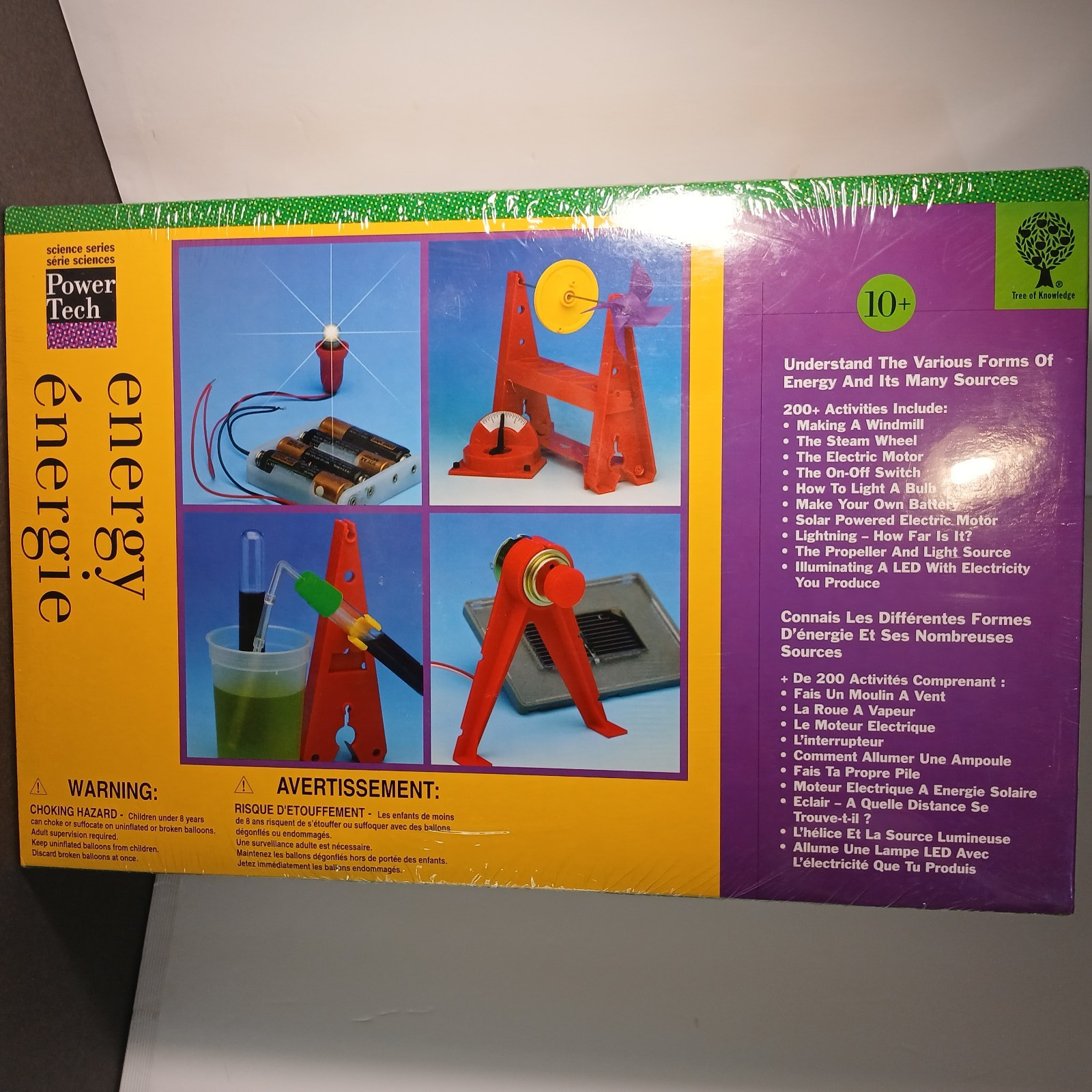 STEM Energy Build Kit 200+ Activities Power Tech Science Series Hands On 10+