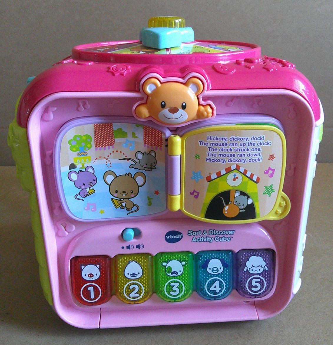 VTech Sort and Discover Activity Cube, Multicolor with BLOCKS